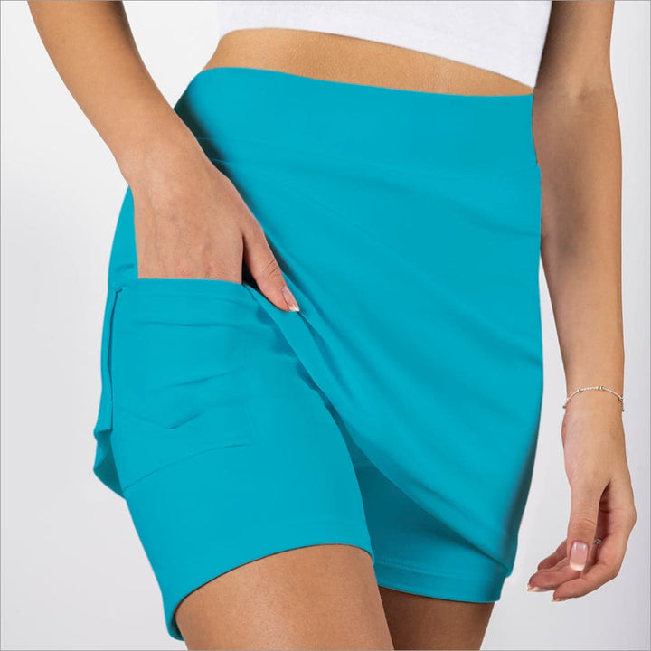 Classic Aqua Skort
