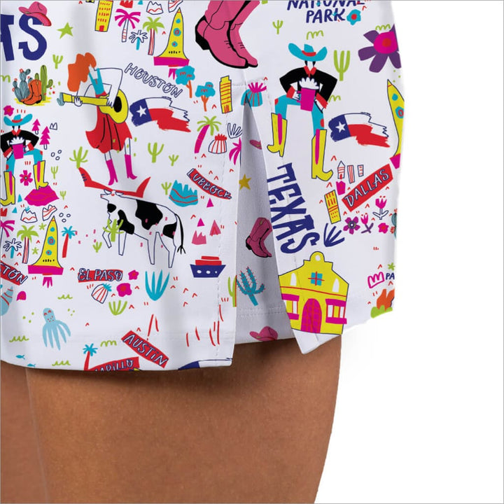 LONE STAR STATE TEXAS SKORT - Fashion Skort