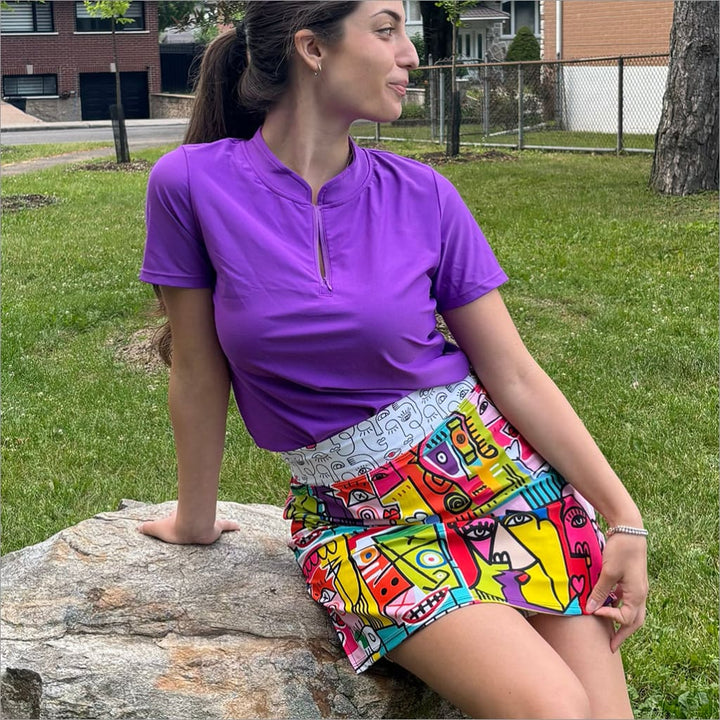 PICASS-OH DESIGNER SKORT - Fashion Skort