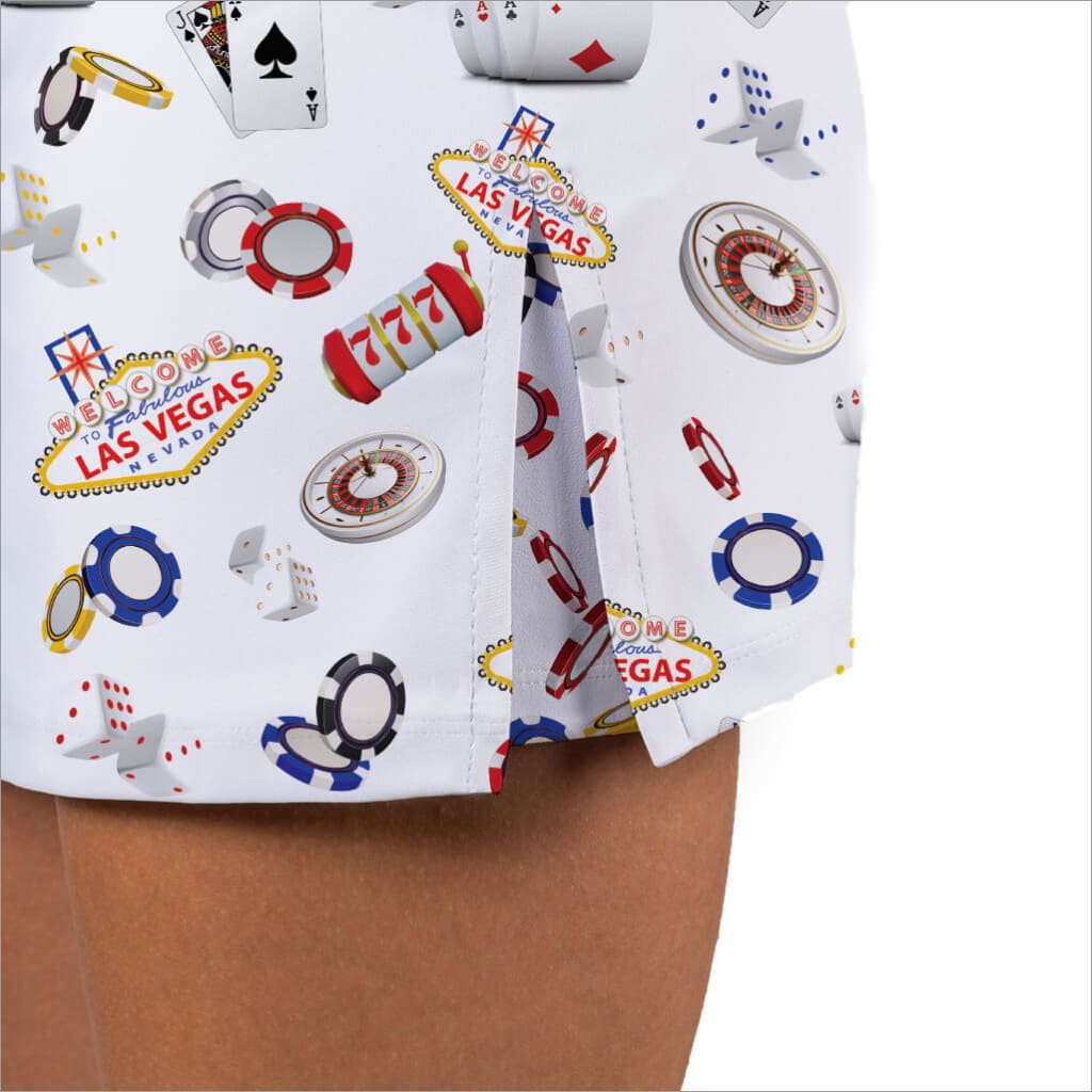 VIVA LAS VEGAS  WHITE SKORT - Skorts
