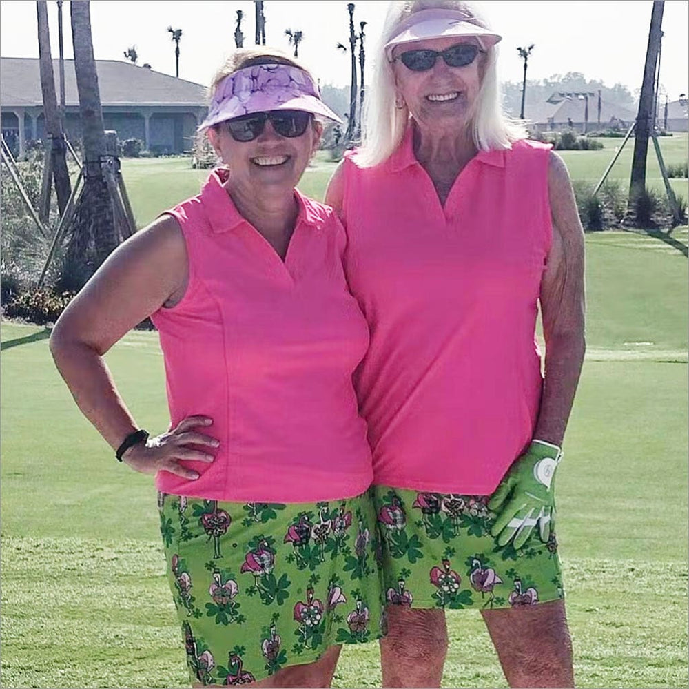 ST. PADDY’S FLAMINGOS - Fashion Skort
