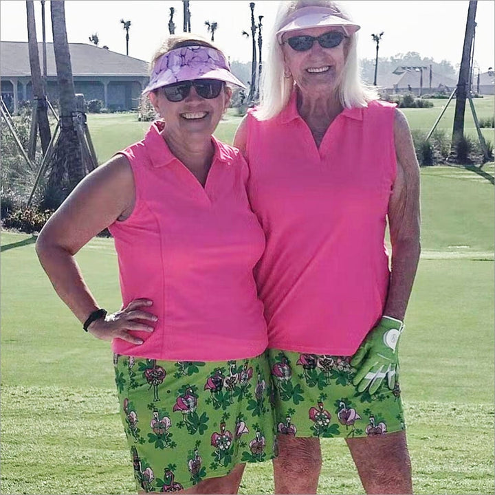 ST. PADDY’S FLAMINGOS - Fashion Skort