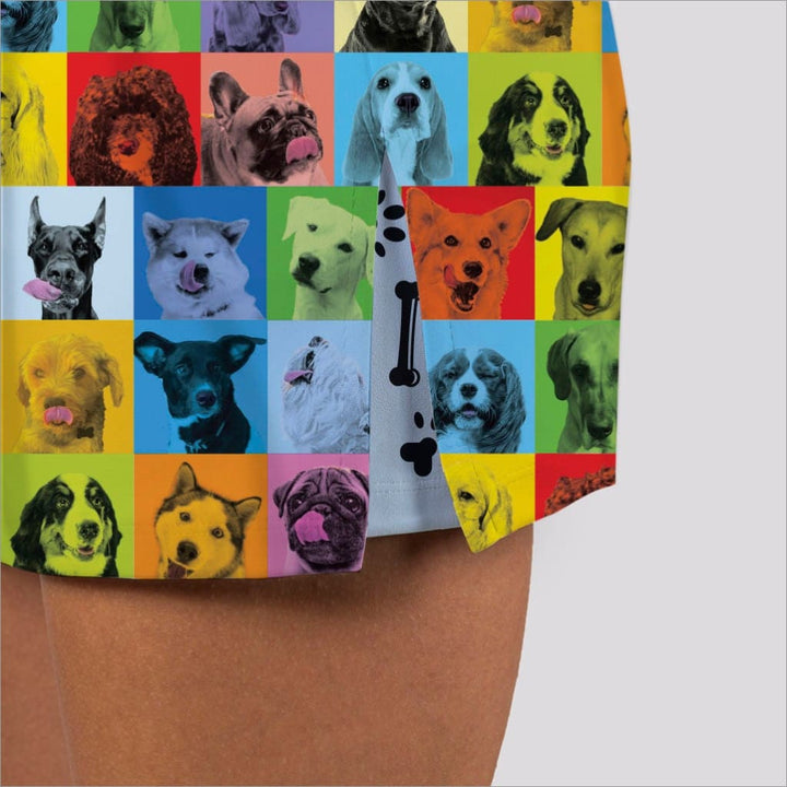 Andy Woofhol Designer Skort - Fashion Skort
