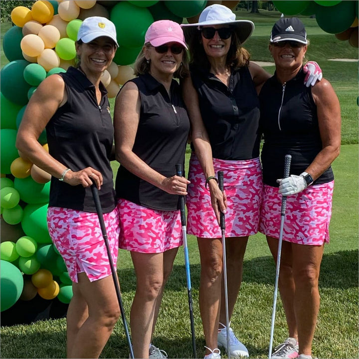Camo Pink Skorts - Fashion Skort