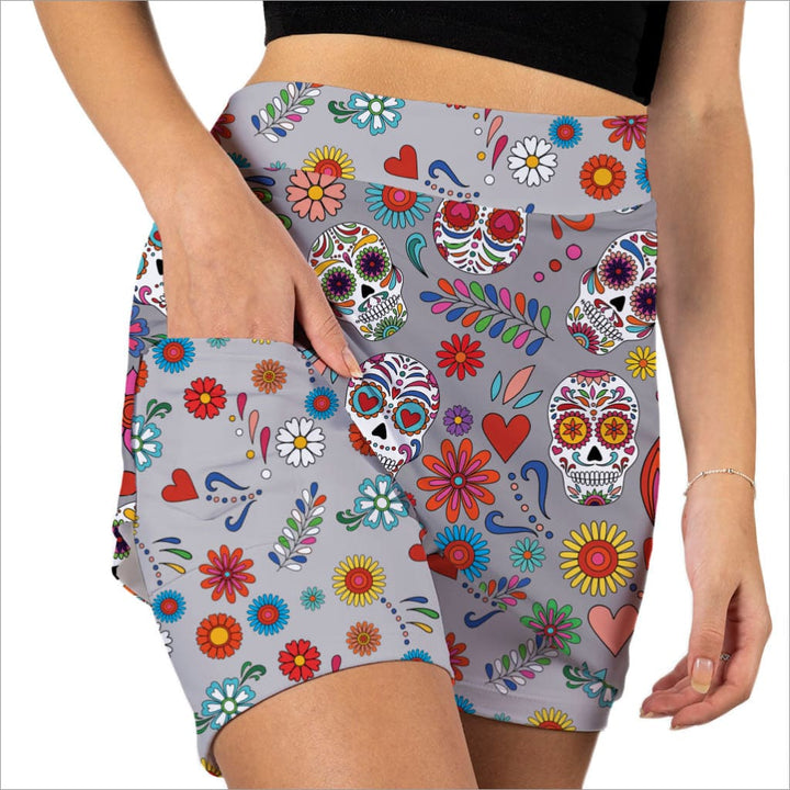 Fiesta Fashion Skort a Cute Fashion Skort- Activewear & Fitness Skort