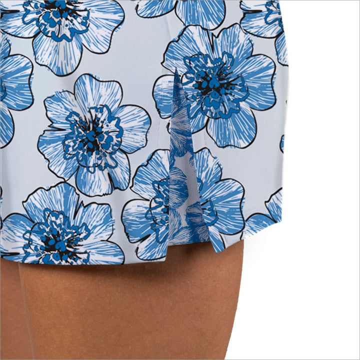 Poppy Love Blue Skort - Fashion Skort