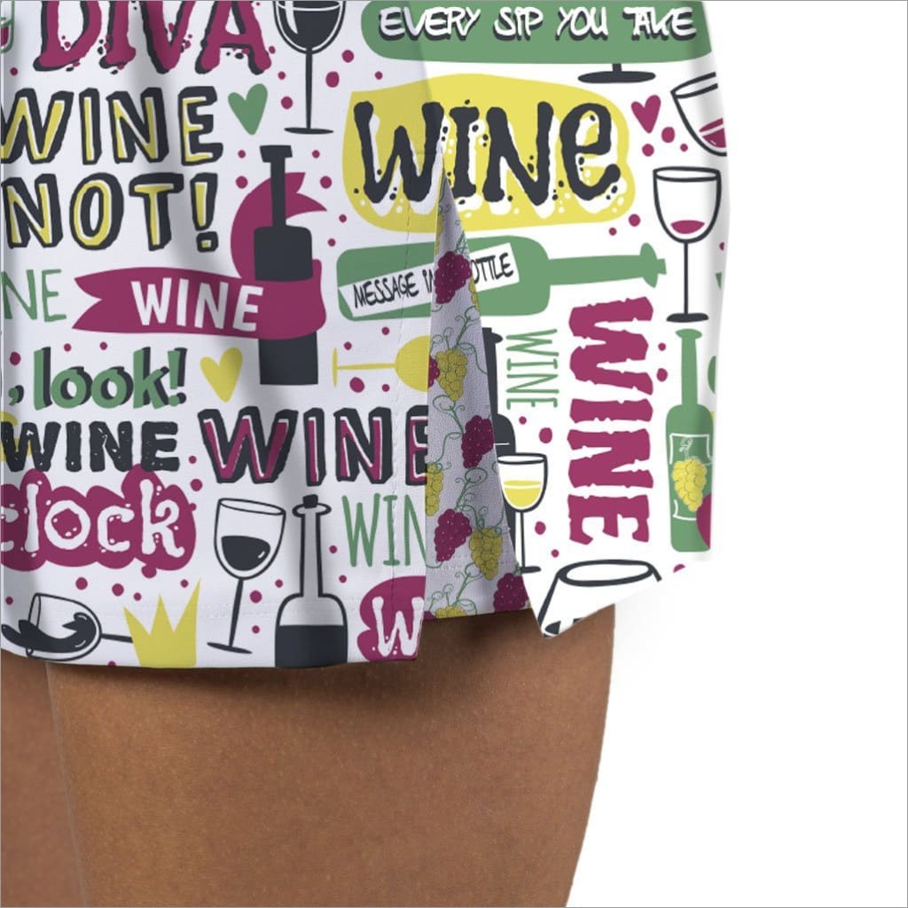 Multicolored Women's Skort - Fashion Skort