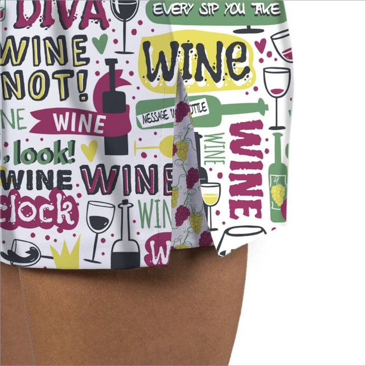 Multicolored Women's Skort - Fashion Skort