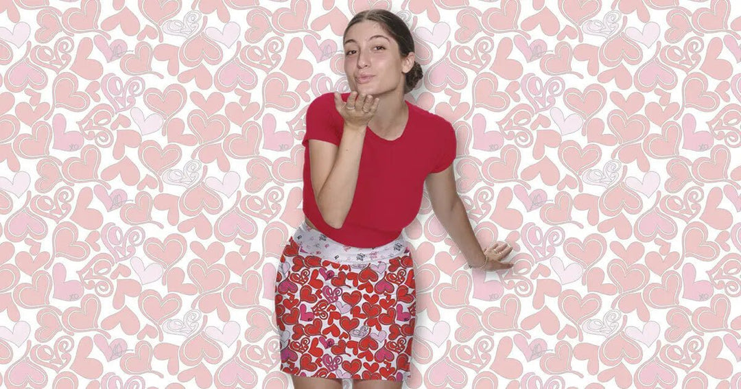 Fall in Love with Valentine's Skorts from Skort Obsession - Skort Obsession