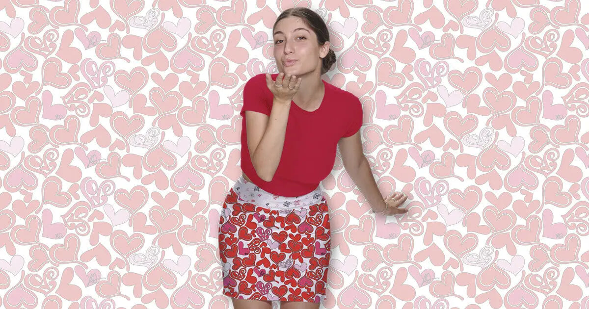 Fall in Love with Valentine’s Skorts from Skort Obsession