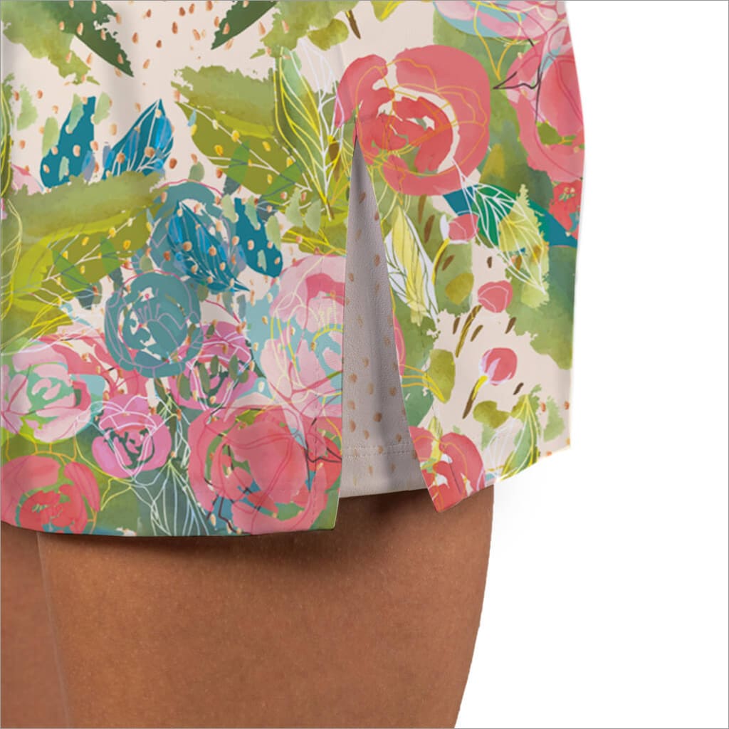 A ROSE IS PULL ON SKORT - Fashion Skort
