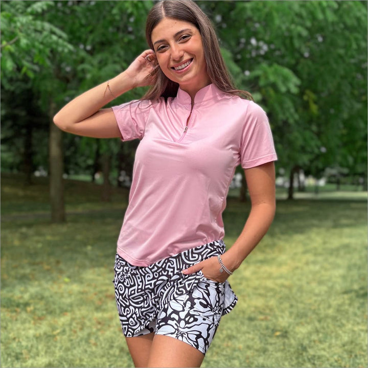AMAZED BLACK & WHITE SKORT - Fashion Skort