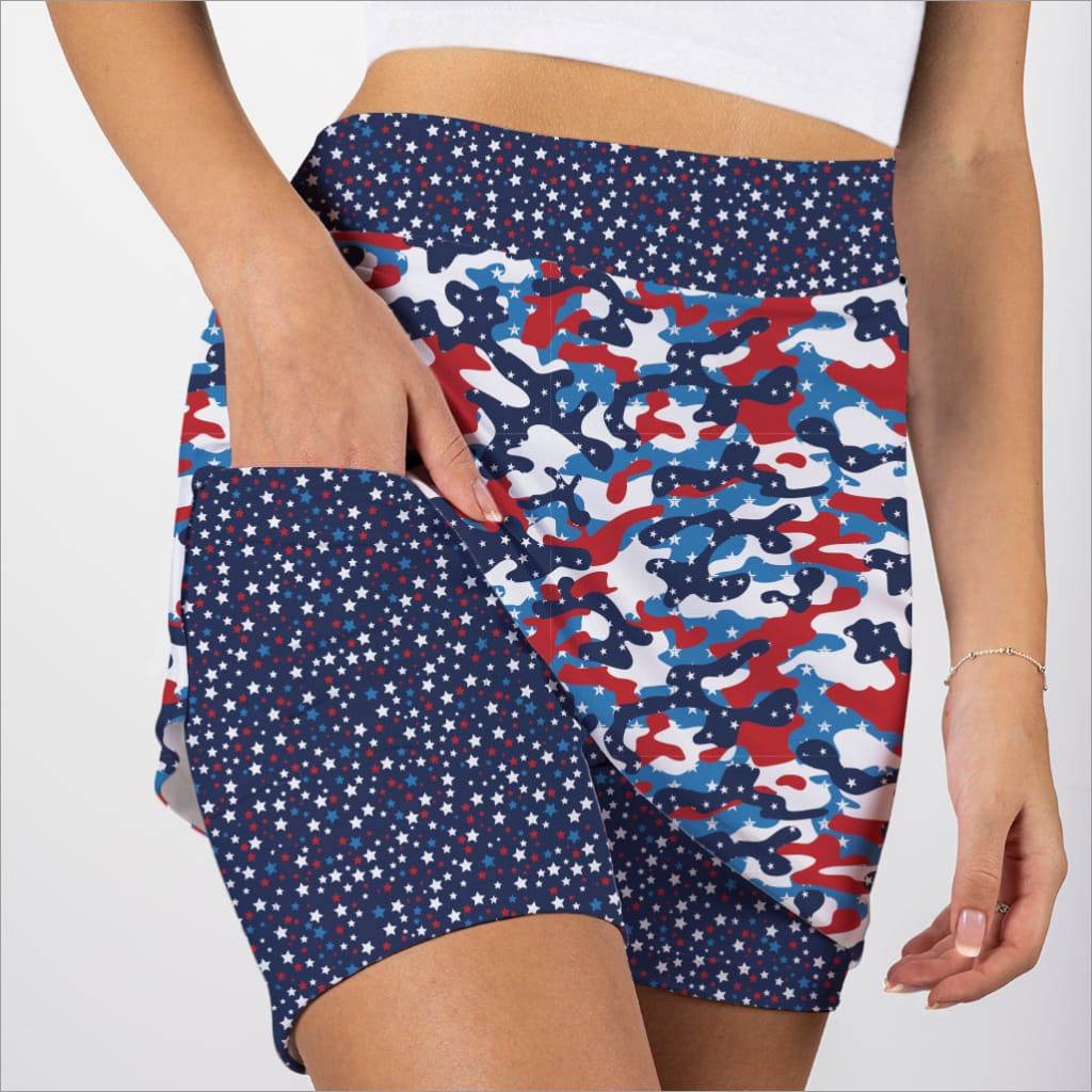 Patriotic Women’s Skort