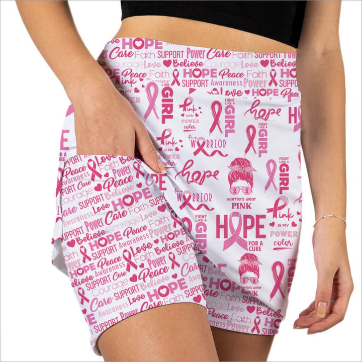 Choose Hope White Skort | Fashion skort