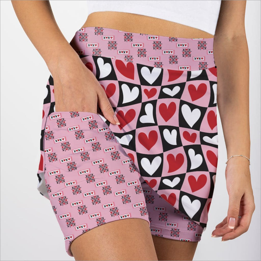 HEARTS SKORT - Fashion Skort