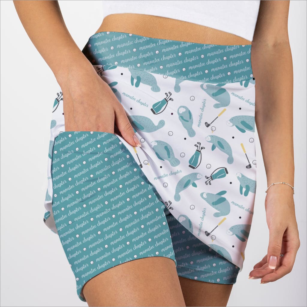 LPGAAMS MANATEE CHAPTER SKORT FOR WOMEN - Fashion Skort