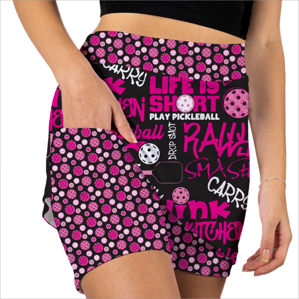 PICKLEBALL SLAM PINK - Fashion Skort