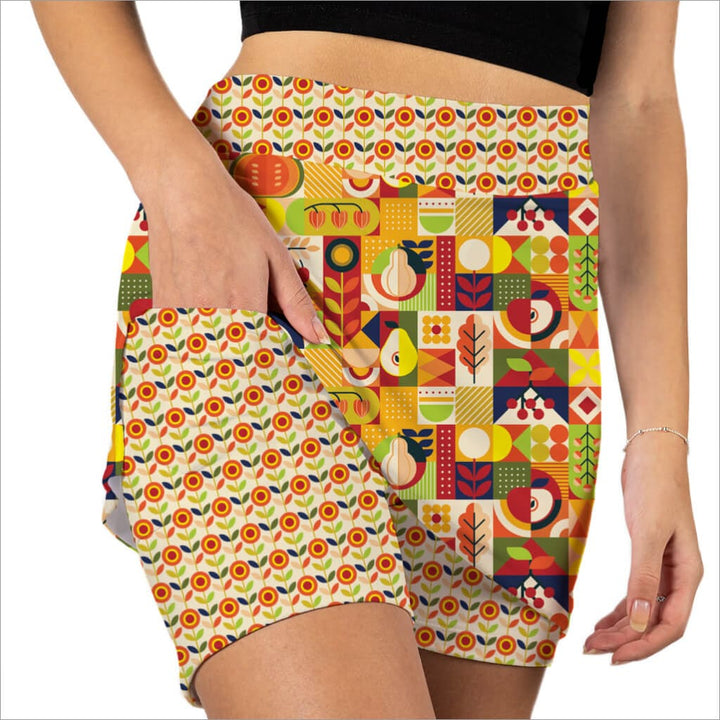 PUMPKIN SPICE - Fashion Skort