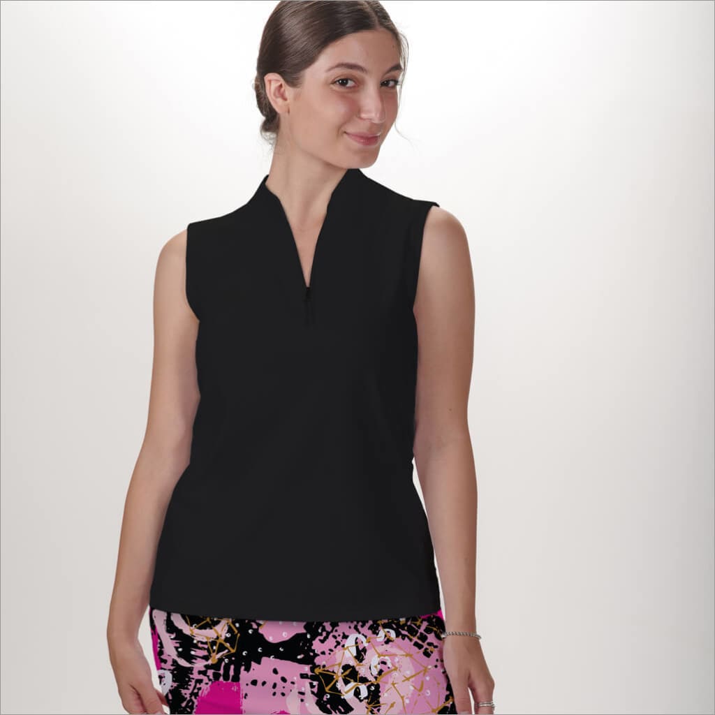 Sleeveless Quarter Zips – Skort Obsession