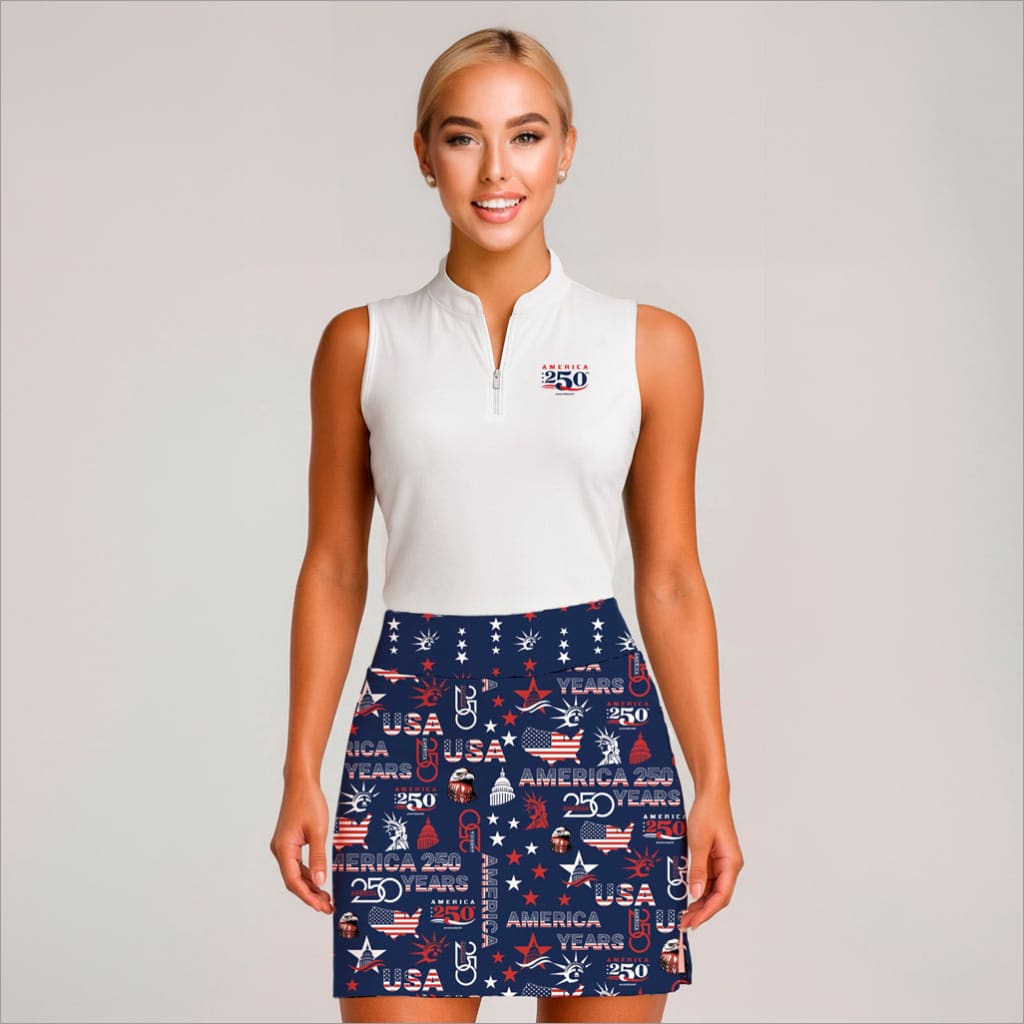 USA 250 NAVY SKORT - Skort Obsession