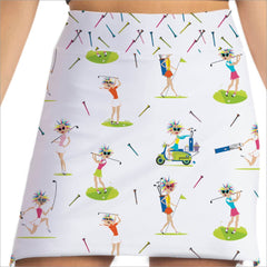 Wacky Wanda Golf Skort | patterned golf skorts