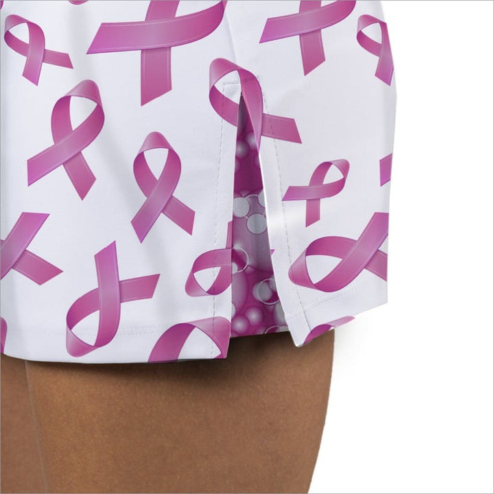 Cure Breast Cancer White - Fashion Skort